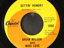 BRIAN WILSON & MIKE LOVE: gettin' hungry / devoted to you CAPITOL 7