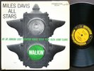 MILES DAVIS Walkin' LP PRESTIGE PRLP 7076 US 1959 NJ DG MONO JAZZ Horace Silver