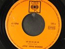 LITTLE STEVIE WONDER: la la la la la / don't you know CBS 7