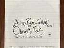 45 rpm PINK FLOYD Another Brick in The Wall/One Of My Turns 1979 PROMO COPY