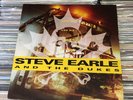 STEVE EARLE AND THE DUKES Shut Up And Die Like An Aviator MCA DOUBLE VINYL LP