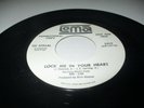 The Apollas, Lock Me in Your Heart Funk Soul Record 45, Vg++