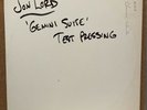 Jon Lord “Gemini Suite” RARE ORIGINAL TEST PRESSING DEEP PURPLE