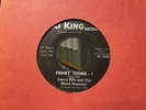 Rare Funk 45 RPM Larry Ellis and The Black Hammer - Funky Thing 1 & 2 Al King 7