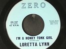 LORETTA LYNN: i'm a honky tonk girl / whispering sea ZERO 7