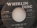 Channels THE CLOSER YOU ARE / NOW YOU KNOW (DOO WOP 45) #100 PLAYS VG++