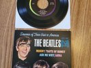 The Beatles 1964 USA extended play cardboard cover + 7” record in Mint- cond VJ
