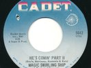 MAGIC SWIRLING SHIP He's Coming CADET Heavy Duty Psych Funk 45 Hear