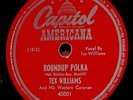 Tex Williams Roundup polka / Smoke Smoke Smoke 78  PLAY GRADED Fully Tested