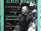 ROUSSEL Complete Piano Works LUCETTE DESCAVES VERSAILLES 2 Lps MEDX 12011-12