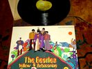 The Beatles YELLOW SUBMARINE ALBUM Record LP recorded UK * Film Soundtrack Gd A+