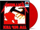 METALLICA - KILL EM ALL Limited Edition Exclusive FIRE ENGINE RED Vinyl LP - NEW