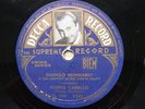 Django Reinhardt Babick & Porto Cabello 78 Tours RPM Decca 9242