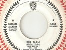 BARBARA JACKSON Big Man WARNER BROS PROMO  NORTHERN SOUL USA 45