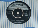 EDDIE COCHRAN. JEANNIE, JEANNIE, JEANNIE. LONDON 45-HLG 9460 (SUPER TRACK)