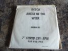 BRENDA LEE : RARE 5 disc PROMOTIONAL PACK : USA