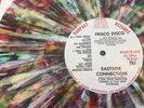 rare EASTSIDE CONNECTION tie dye vinyl FRISCO DISCO b/w BIRTHDAY MEDLEY rainbow