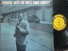 MILES DAVIS LP WORKIN' WITH THE MILES DAVIS 1960 1st US MONO DG RVG PRESTIGE