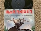Iron Maiden-bring Your Daughter-7”etched Signed Picture Pic Vinyl-limited