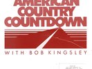 American Country Countdown With Bob Kingsley 4 Vinyl, LP Set 2-10-1990