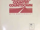 American Country Countdown With Bob Kingsley 4 Vinyl, LP Set 3-4-1989