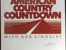 American Country Countdown With Bob Kingsley 4 Vinyl, LP Set 2-3-1990