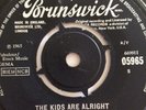 The Who,The Kids Are Alright/The Ox,VG+,Brunswick,1966,Mod,Freakbeat,
