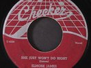 ELMORE JAMES : she just won't do right / country boogie CHECKER 7