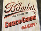 Big Bambu Sobrinos de Cheech & Chong Alcoy LP w/Rolling Paper 1972 Vintage