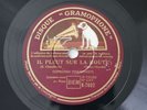 Comedian Harmonists Il Pleut sur la Route Gramophone K-7602