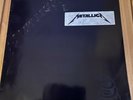 metallica black album original 1991 vinyl press with rare sticker from france
