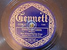 Gennett 5106 New Orleans Rhythm Kings SHIMMESHAWABBLE  78rpm 1923 Jazz V+/V