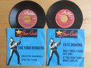 2  Singles   STAR - CLUB    THE FOUR RENDERS    FATS DOMINO    im Original-Cover