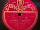 78rpm Odeon A2321 Jack Purvis - When You're Feeling Blue E+