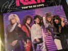 RATT YOU'RE IN LOVE 12 INCH SINGLE SIGNED INCL ROBBIN CROSBY vinyl