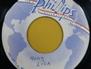 Rare CARL MANN Mona Lisa HAND WRITTEN BLANK PHILLIPS LABEL vinyl 45 rpm record