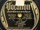 LIL JOHNSON Hot Nuts / Press My Button PREWAR DIRTY BLUES 78 RPM record 1936