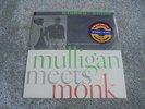 Thelonious Monk & Gerry Mulligan - Mulligan Meets Monk 2010 USA LP OJC 180 GRAM