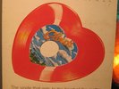 Bobby Caldwell What You Won't Do For Love Heart-Shaped Record 45 rpm Red Vinyl