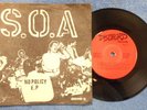 S.O.A. EP Dischord 2 E Condition No Policy EP