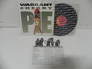 Warrant - Cherry Pie 1990 Rare KOREA Vinyl LP W/Insert & No Barcode