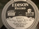 Edison Diamond Disc Record #52627 