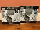 Nirvana Bleach Newbury Comics blue/black  & clear/black. Low Numbers SEALED