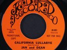 JAN & DEAN: california lullabye / summertime, summertime J&D 7