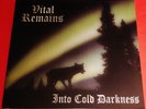 Vital Remains: Into Cold Darkness LP Vinyl Record 2014 Peaceville Germany NEW