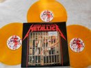 METALLICA Justice For Adelaide GATEFOLD  3 LP SET    RARE YELLOW / GOLD
