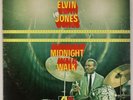 ELVIN JONES: Midnight Walk US Atlantic Stereo OG Jazz Vinyl LP Hank Mobley