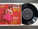 EP Brenda Lee - That's All -  US Decca