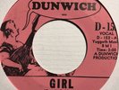 The Pride And Joy Garage 45 “girl”  On Dunwich