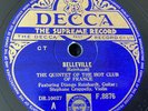 DJANGO REINHARDT & GRAPPELLY Belleville / Liza Decca F 8876 UK-1942 10
